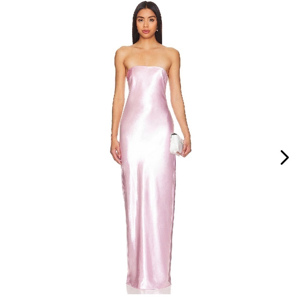 Lovers and Friends x Anja Dujaković Carolyn Maxi Dress in Light Pink